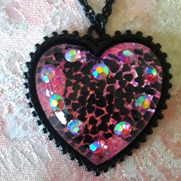 Betsey Johnson Jewelry - Sold!!! Betsey Johnson Heart Necklace